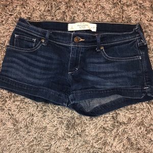 Abercrombie and Fitch jean short shorts